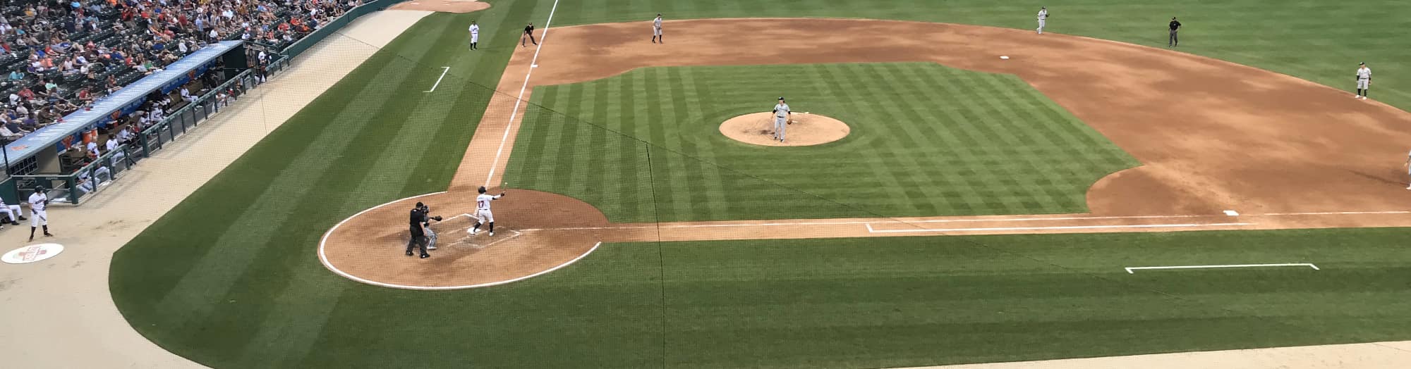 green baseball field Des Moines